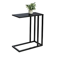 Honey Can Do 24" Black C End Table