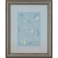 8" x 10" Season to Sparkle Framed Wall Décor by Ashland®