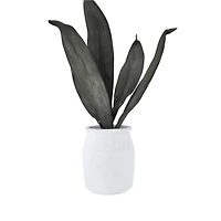 Hello Honey® 7" Decorative Distressed Volcano Glaze Terra Cotta Crock