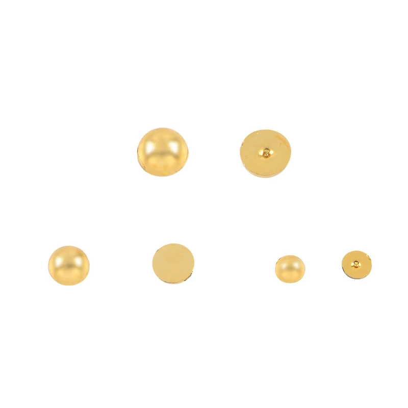 Plastic Flatback Pearls Mix by Bead Landing