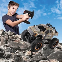 NKOK Mean Machines Rock Crawler RC Gray Camo Ford F-150 Raptor