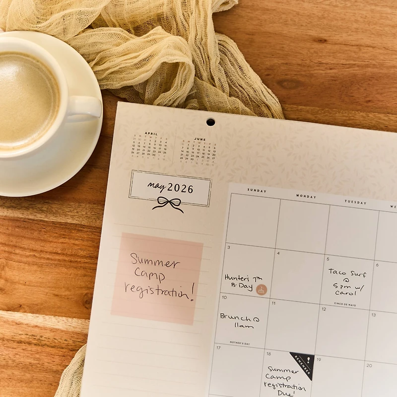 The Happy Planner® Modern Charm Small Desk Calendar