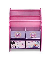 Delta Children Minnie Mouse Toy & Book Organizer 