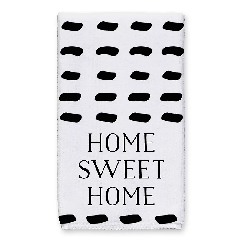Home Sweet Home Dashes 16" x 25" Tea Towel Set of 2