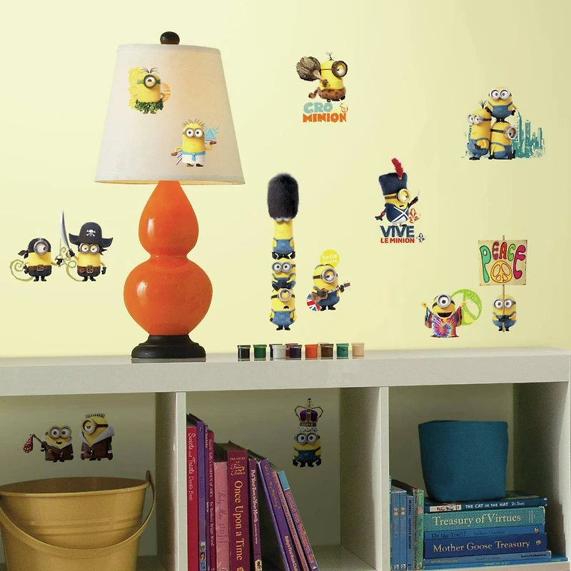 RoomMates Minions The Movie Peel & Stick Wall Decals