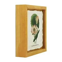 7" Live Life in Full Bloom Framed Tabletop Décor by Ashland®
