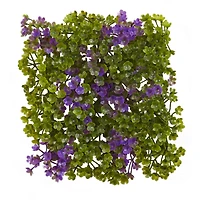 Purple & Green Clover Mat, 12ct.