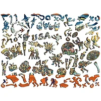 Joe Journeyman NFL Wooden Puzzle