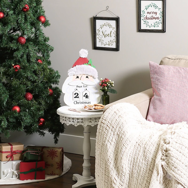 DII® Santa Head Days 'Til Christmas Advent Calendar