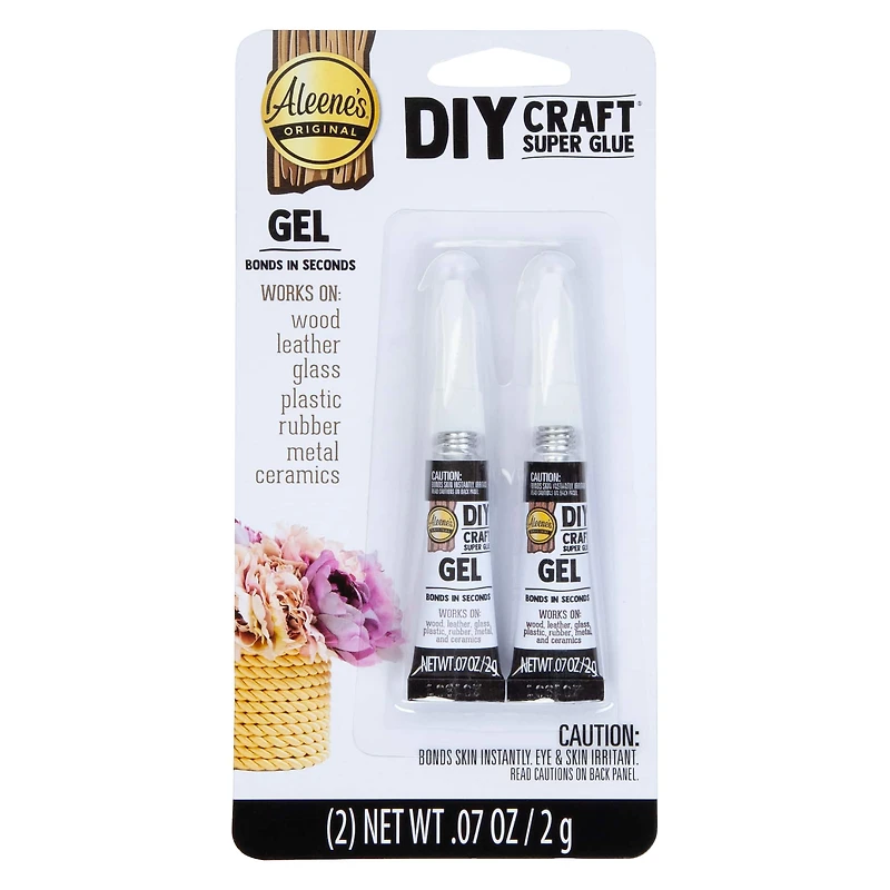 Aleene's® DIY Craft Gel Super Glue, 2ct.