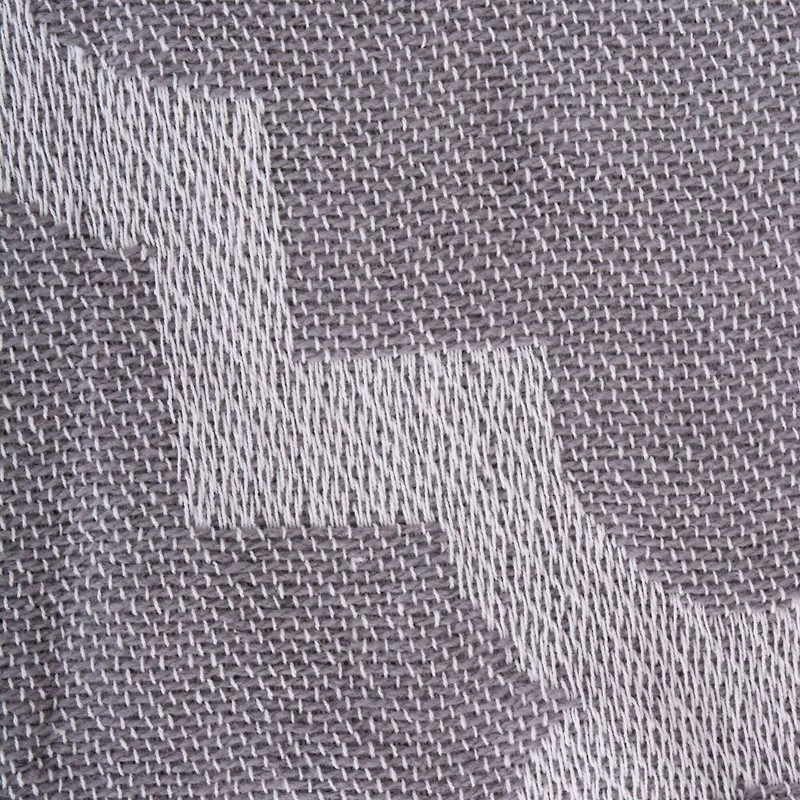DII® Gray Lattice Throw
