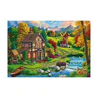 Beautiful Cozy House by the River: 1000 Pcs