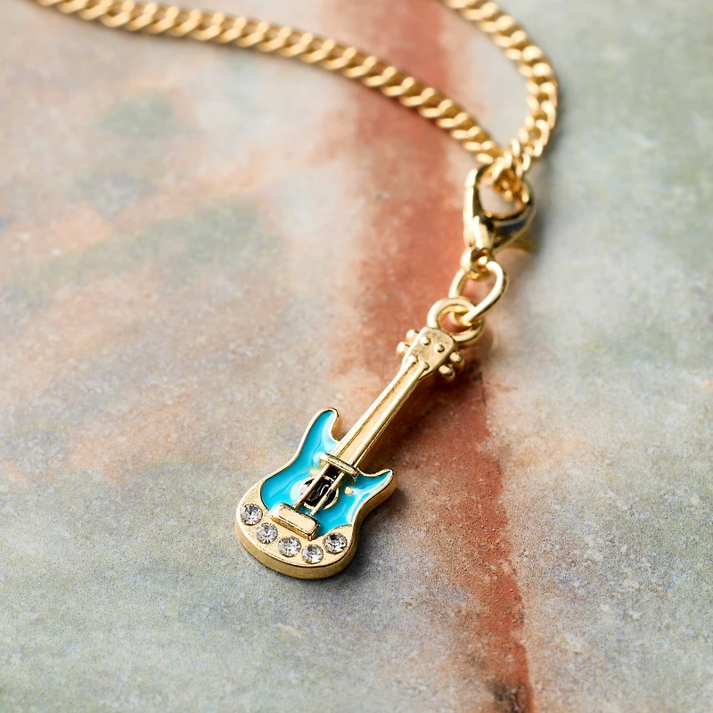 12 Pack: Guitar Charm by Bead Landing™