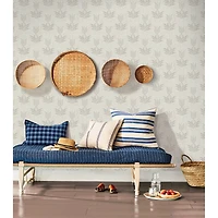 NuWallpaper Jen Hewett Parrot Tulip Mustard Peel & Stick Wallpaper