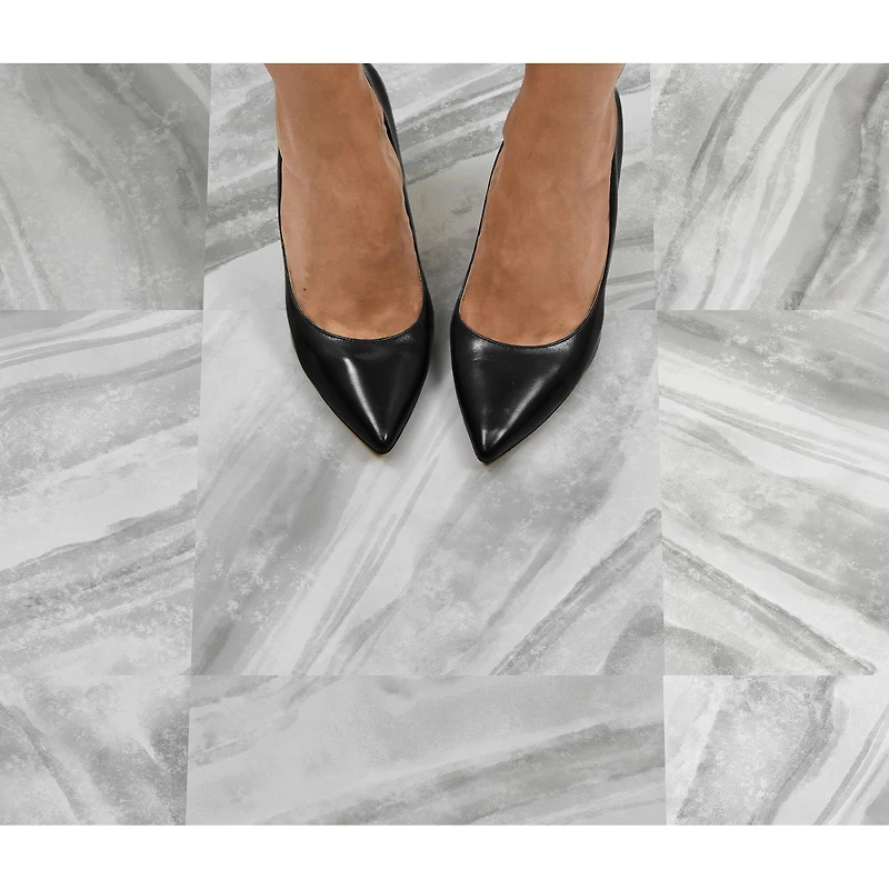 FloorPops Polished Peel & Stick Floor Tiles