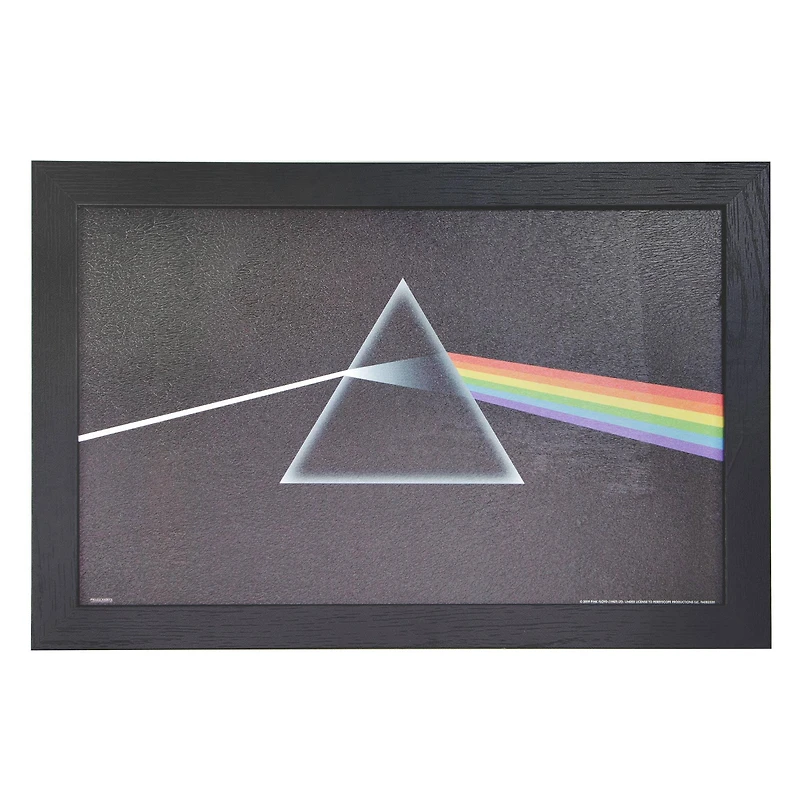 Pink Floyd Dark Side of the Moon Album Cover Framed Wall Art