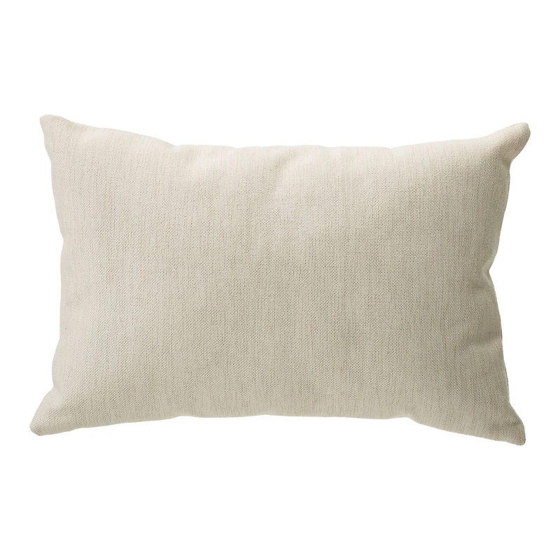 Glitzhome® Faux Burlap Thanksgiving Cornucopia Pillow