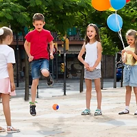 Toy Time 6 Piece Skip Ball Set