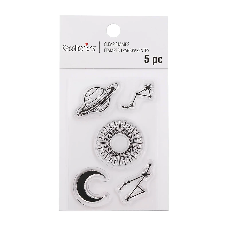Mini Celestial Clear Stamp Set by Recollections™
