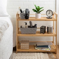 Simplify Small Grey Woven Storage Shelf Baskets, 2ct.