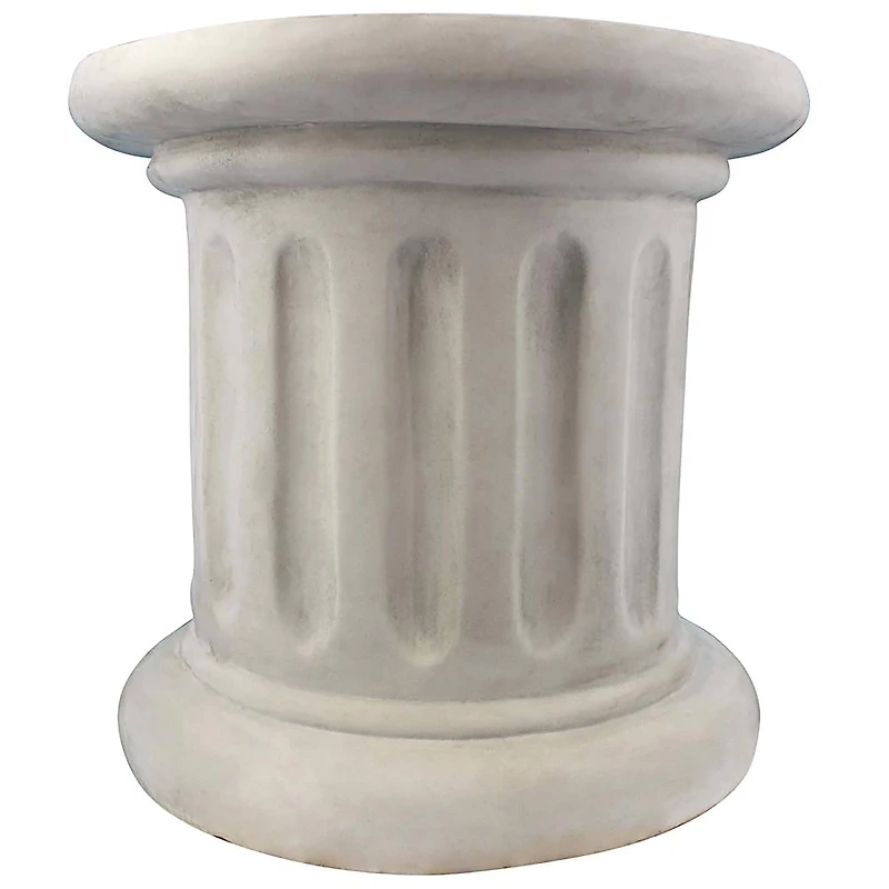 Design Toscano 17" Roman Doric Column Classical Fluted Architectural Plinth