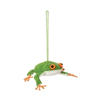 Hello Honey® 4" Green Frog Wool Felt Ornament