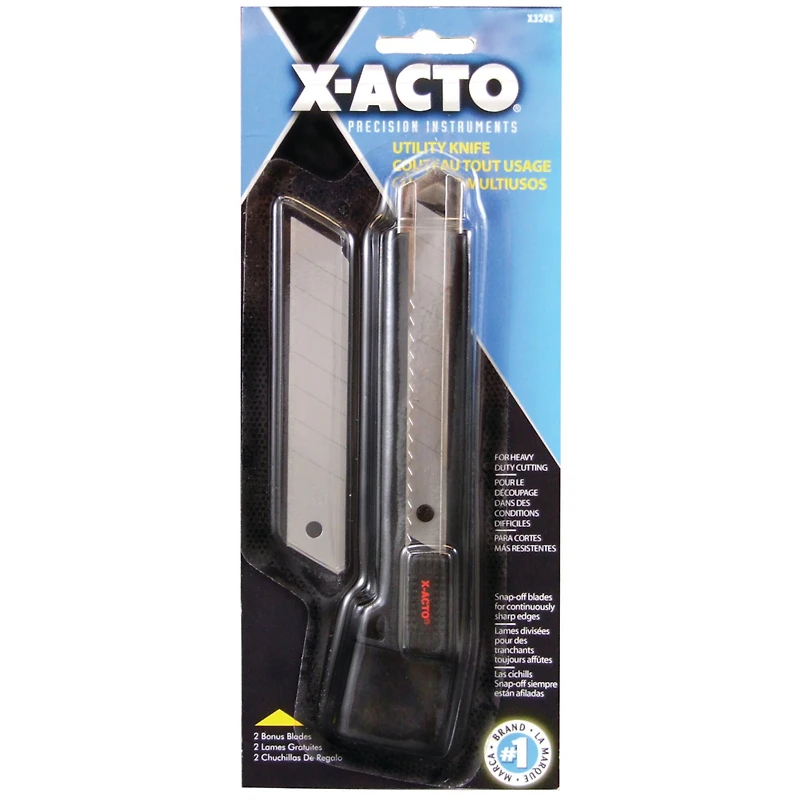 X-Acto® Heavy-Duty Snap-Off Blade Utility Knife
