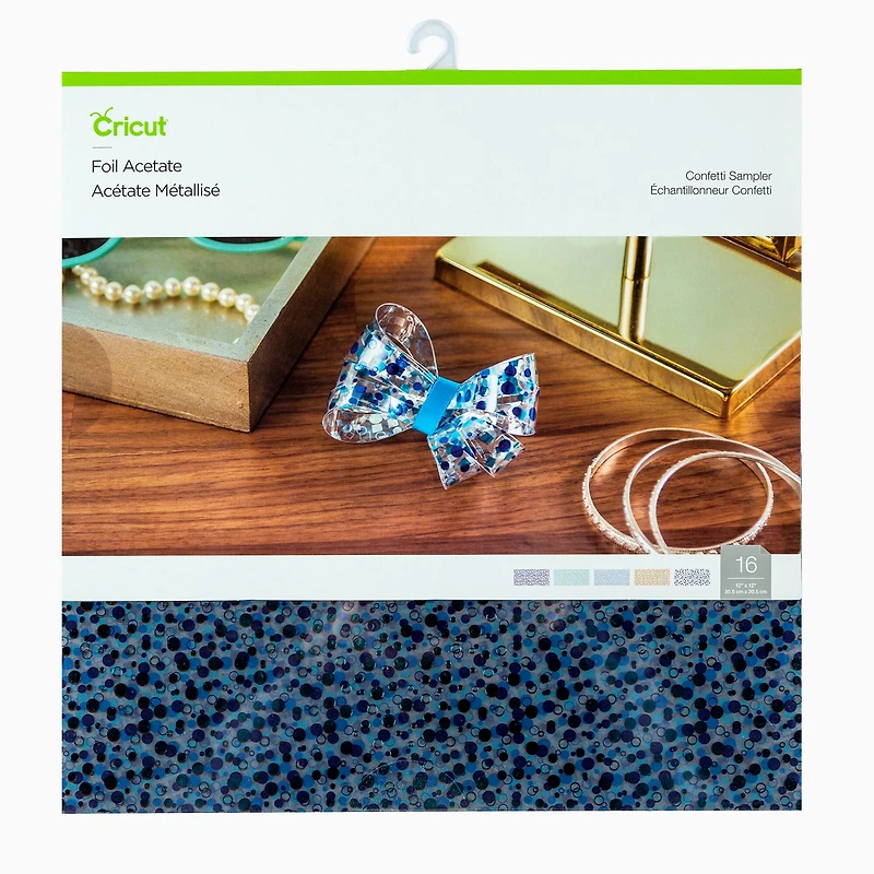 Cricut® Foil Acetate Sampler, Confetti