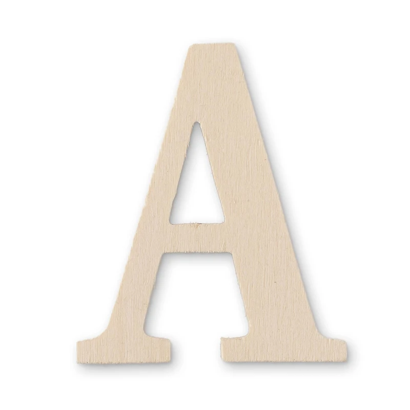 3" Chunky Wood Letter by Make Market