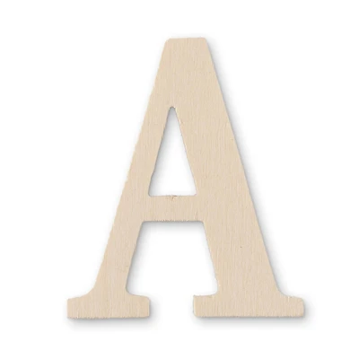 3" Chunky Wood Letter by Make Market