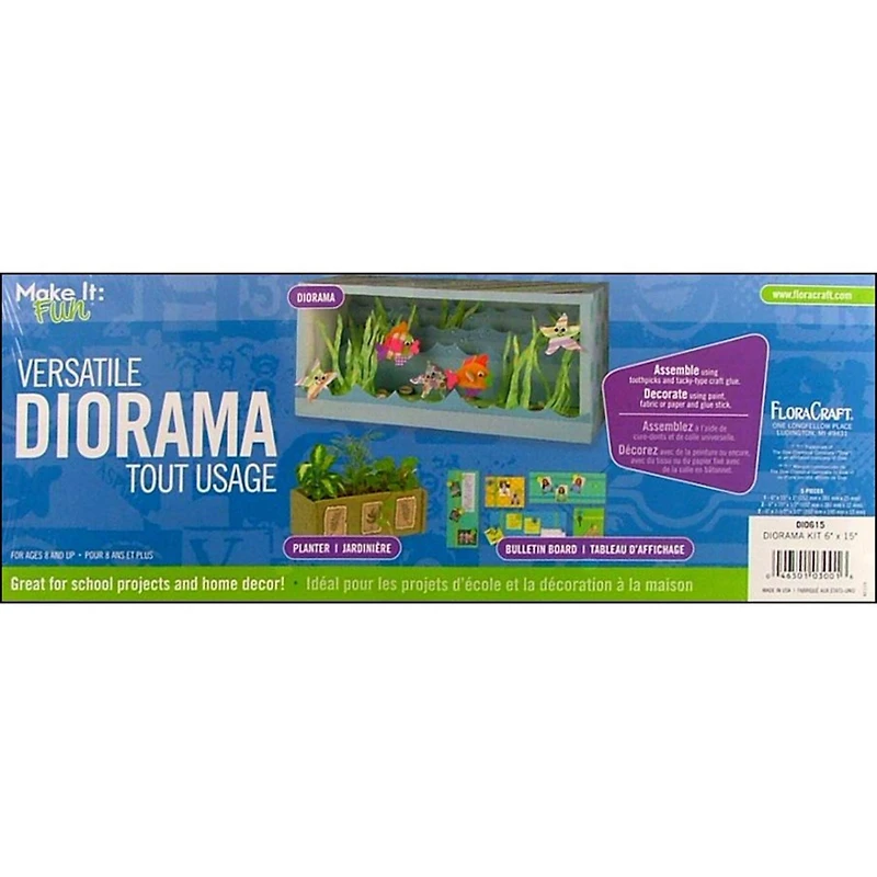 FloraCraft® 6" x 15" Diorama Kit