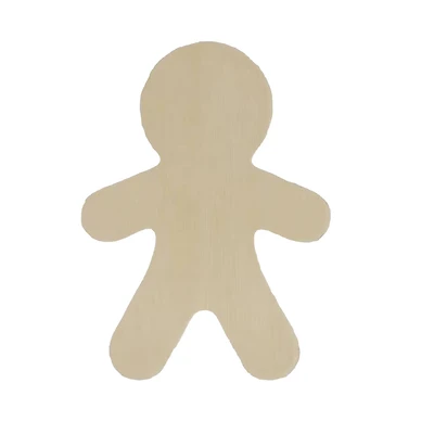 5" Gingerbread DIY Wood Décor, 3ct. by Make Market®