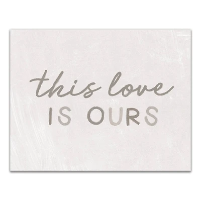This Love Is Ours 14" x 11" Canvas Wall Art