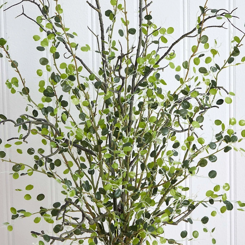 3.5ft. Green Night Willow Arrangement in Glass Vase