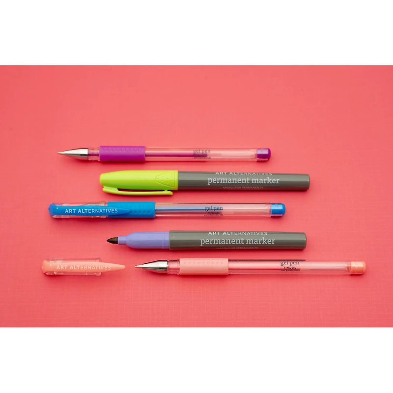 Art Alternatives Silver Fine Permanent Marker Set