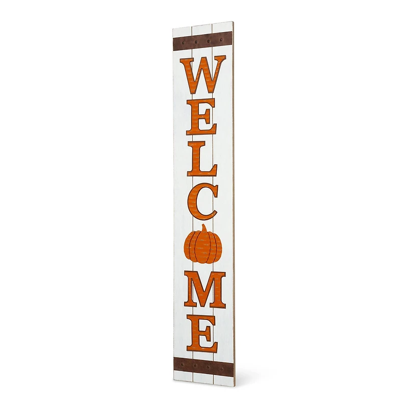 Glitzhome® 42" Fall Wooden Welcome Porch Sign