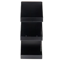 Mind Reader Black 3-Tier Coffee & Tea Condiment Organizer