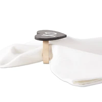 DII® Heart Chalkboard Napkin Rings, 6ct.