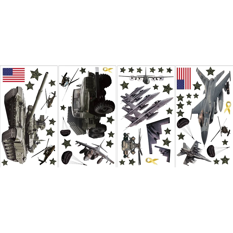Brewster Military Wall Stickers