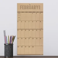 TF Publishing 2024 Big Grid-Kraft Mini Calendar