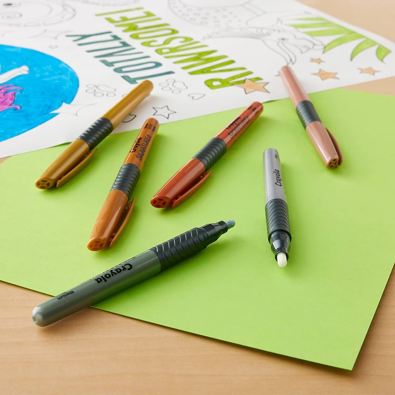Crayola® Signature™ Liquid Metal Permanent Markers