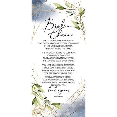 Broken Chain by Ron Tranmer Wall Plaque