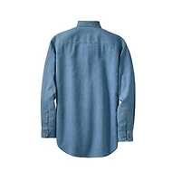 Port & Company® Long Sleeve Value Denim Shirt