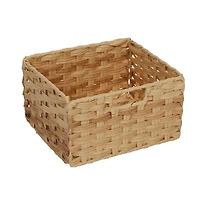 Honey Can Do 3-Tier White Decorative Over-the-Toilet Space Saver with Woven Baskets