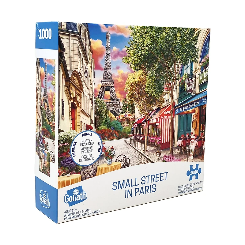 Small Street in Paris: 1000 Pcs