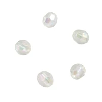 6mm Faceted AB Acrylic Round Bead Value Pack by Bead Landing