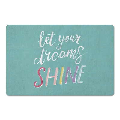 Let Your Dreams Shine 18" x 27" Floor Mat