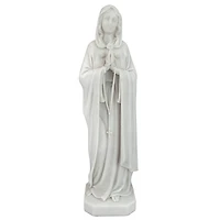 Design Toscano 15" Blessed Virgin Mary Bonded Marble Statue