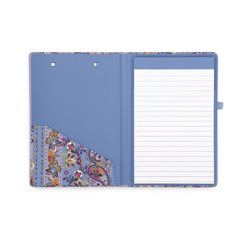 Vera Bradley® Provence Paisley Stripes Mini Clipboard Folio