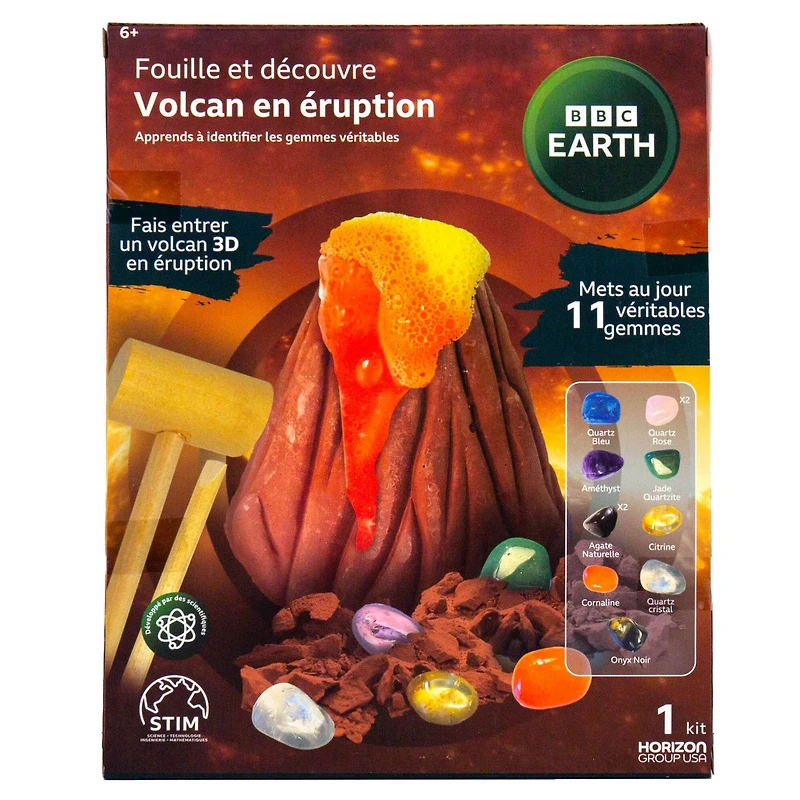 BBC Earth Dig & Discover Erupting Volcano